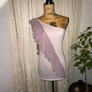 ALICE&OLIVIA ONE SHOULDER TOP